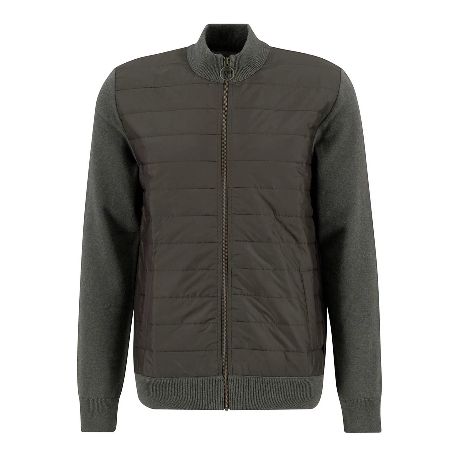 Orvis | Barbour® Essential Carn Baffle Zip-Through Knitted Sweater