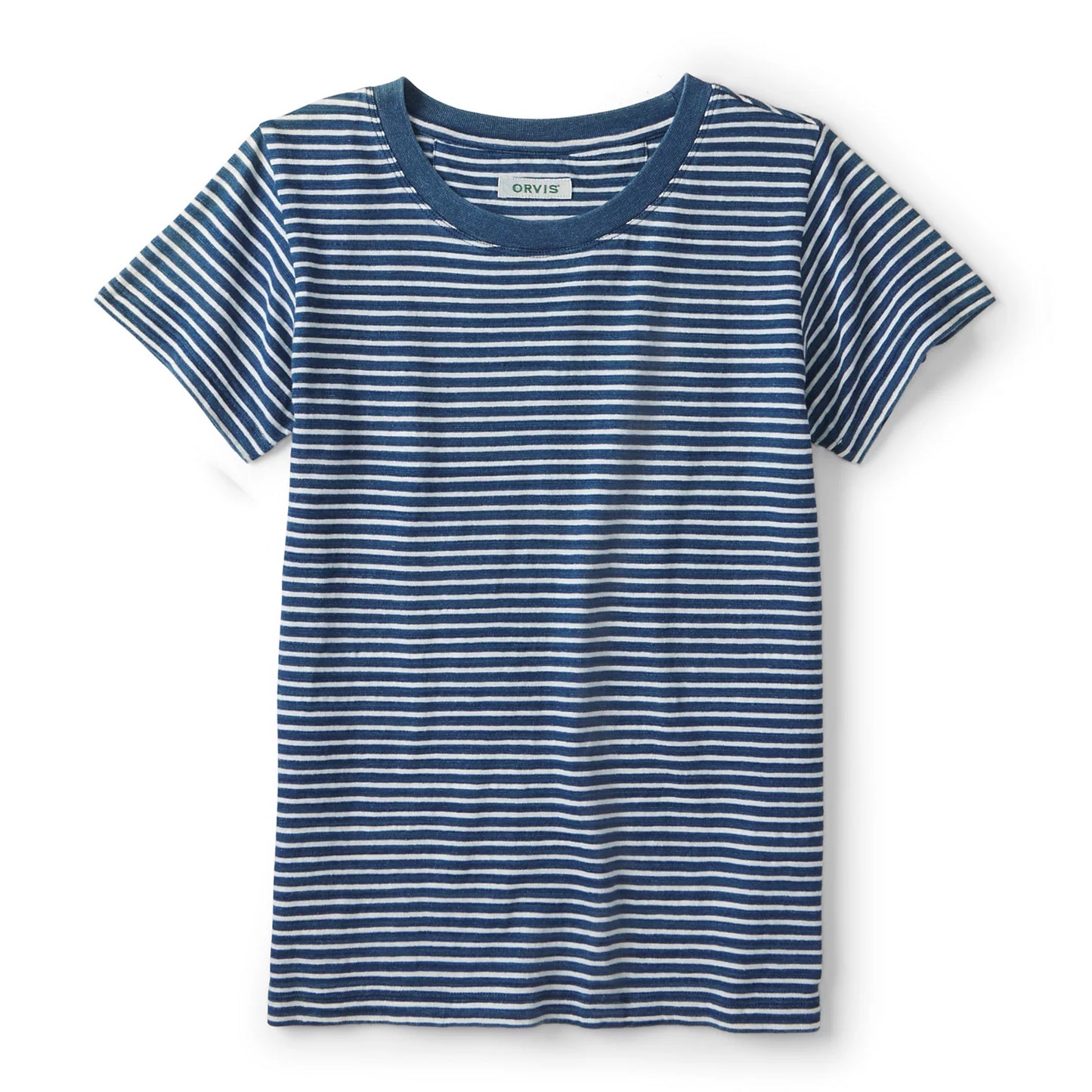 Orvis | Women's Indigo Striped Short-Sleeve Tee