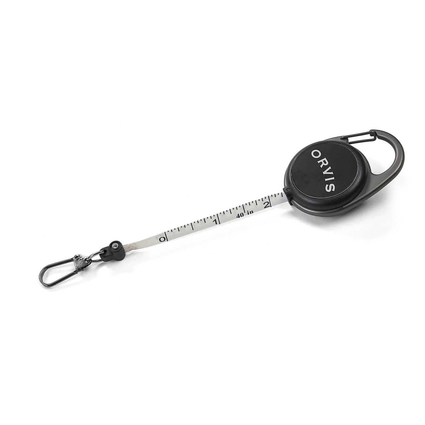 Orvis | Black Nickel Carabiner Tape Measure Zinger Combo