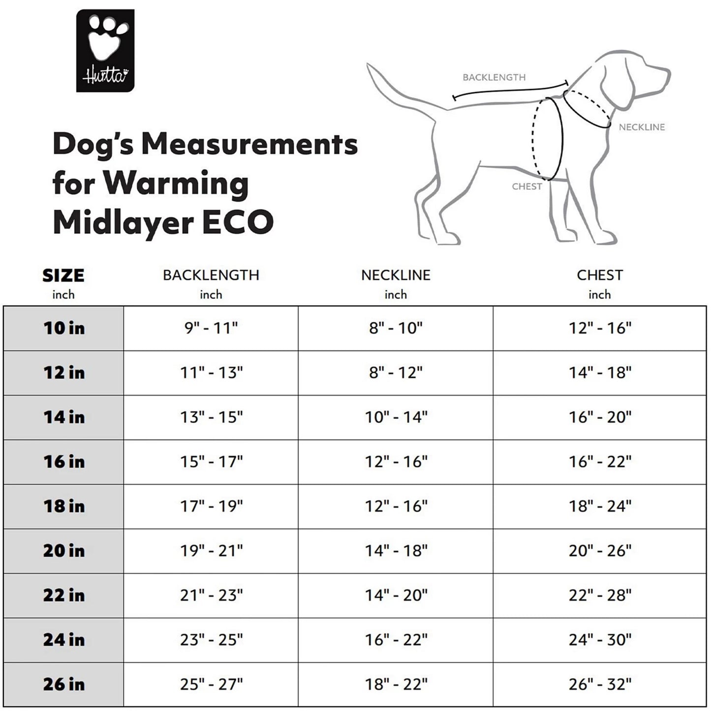 Orvis | Hurtta Warming Midlayer Eco Dog Jacket