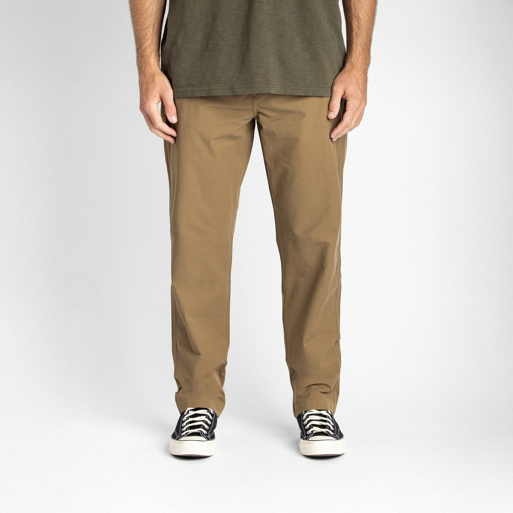 Roark Layover Pro Traveler Pants in Dark Khaki - Men