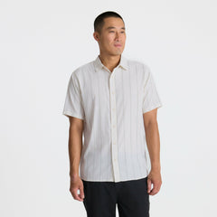 Roark Bless Up Breathable Stretch Shirt in Unbleached - Men