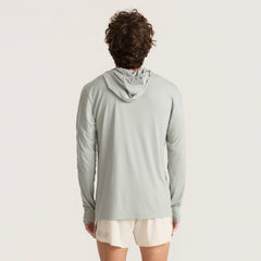 Roark Alta Elite Trail Hood in Grey - Men|Run / Active