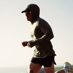Roark Alta Elite Trail Hood in Light Military - Men|Run / Active