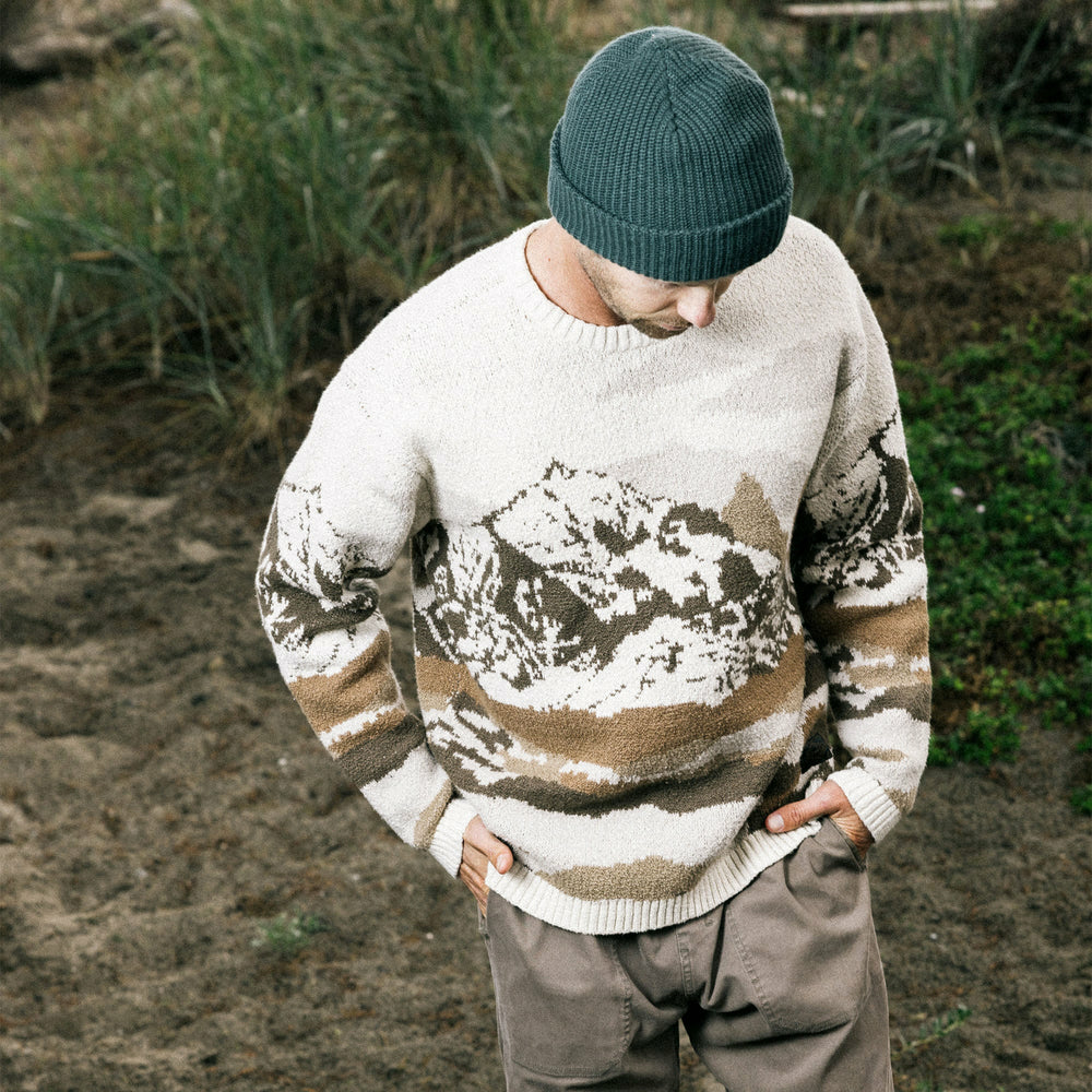 Roark Tierra del Sur Sweater in Khaki - Men