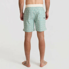 Roark Chiller Scallop Boardshorts in Hazy Blue - Men