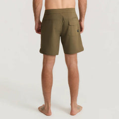 Roark Chiller Scallop Boardshorts in Military - Men