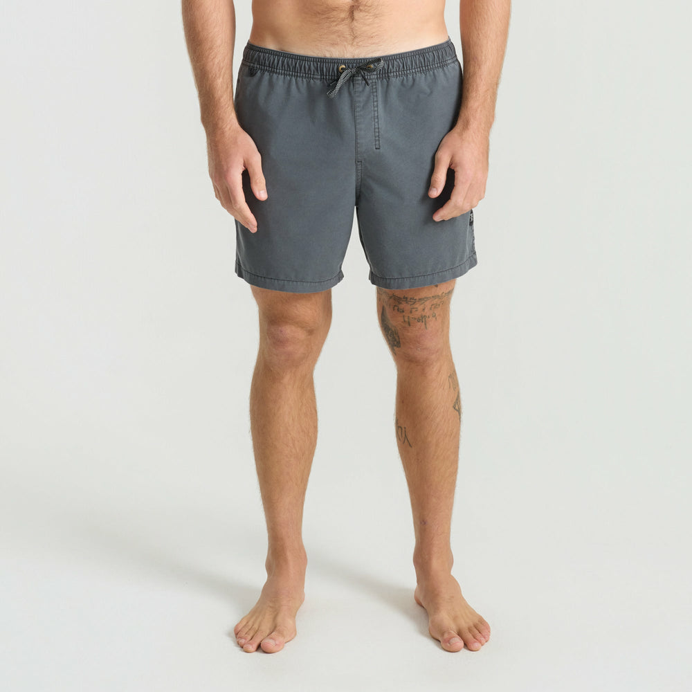 Roark Shorey Boardshorts in Washed Black - Men