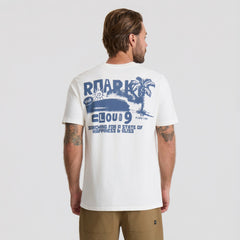 Roark Cloud 9 Premium Tee in Off White - Men
