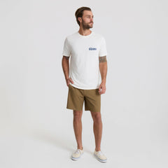 Roark Cloud 9 Premium Tee in Off White - Men