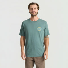 Roark Goin Global Premium Tee in Slate Green - Men