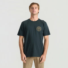 Roark Division Premium Tee in Washed Black - Men