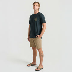Roark Division Premium Tee in Washed Black - Men