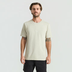 Roark Safecamp Embroidery Premium Tee in Fossil - Men