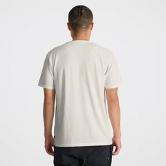 Roark Well Worn Organic Short Sleeve Tee in Off White - Men