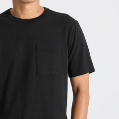 Roark Well Worn Organic Short Sleeve Tee in Black - Men