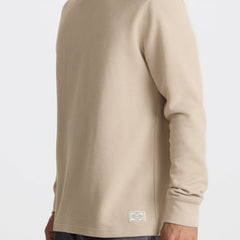 Roark Well Worn Thermal Long Sleeve Tee in Fossil - Men