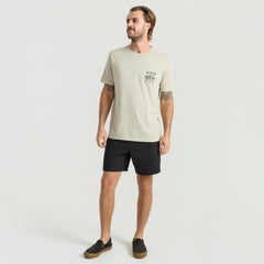 Roark Safecamp Premium Tee in Fossil - Men