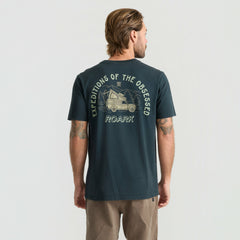 Roark Camper Premium Tee in Washed Black - Men