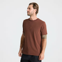 Roark Safecamp Embroidery Premium Tee in Red Clay - Men