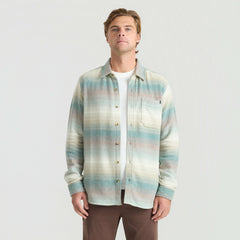 Roark Crossroads Organic Cotton Flannel in Unbleached - Men