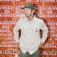 Roark Nordsman Flannel in Fossil - Men