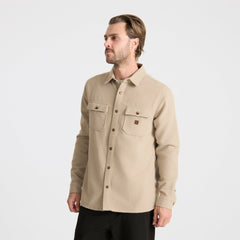 Roark Nordsman Flannel in Fossil - Men