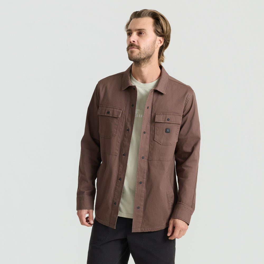 Roark Hebrides Unlined Jacket in Cocoa Bean - Men