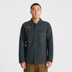Roark Hebrides Unlined Jacket in Onyx - Men