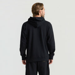 Roark Bolo Fleece Hoodie in Black - Men