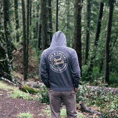 Roark Nomads Badge Fleece in Onyx - Men