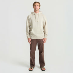 Roark Safe Camp Embroidery Fleece in Fossil - Men