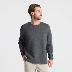 Roark Nordsman Wool Sweater in Charcoal - Men
