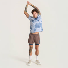 Roark Bommer 3.5" Shorts in Faded Brown - Men|Run / Active