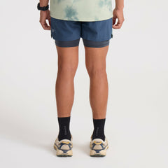 Roark Bommer 3.5" Shorts in Slate Green - Men|Run / Active