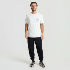 Roark Bolo Fleece Pants in Black - Men