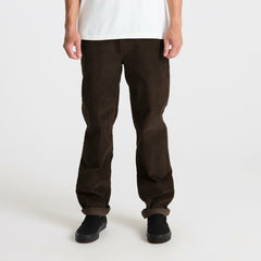 Roark Hwy 128 Cord Denim in Dark Brown - Men