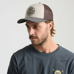 Roark Foam Trucker Global Snapback Hat in Military - Men