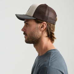 Roark Foam Trucker Global Snapback Hat in Military - Men