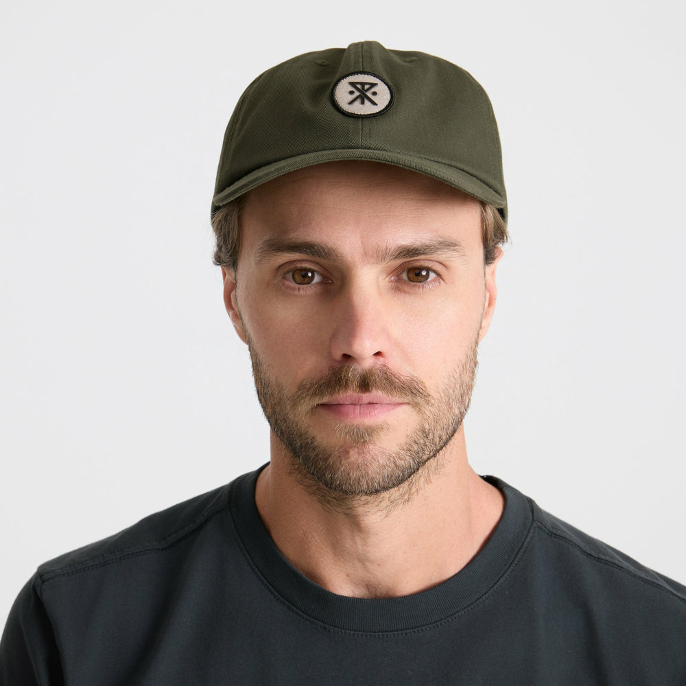 Roark Nomad Strapback Hat in Military - Men
