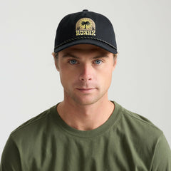 Roark Venture Snapback Hat in Black - Men