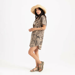 Roark Bless Up Dress in Khaki - Women