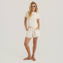 Roark Sunbound Muse Premium Tee in Bone - Women