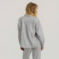 Roark Costa Shirt Button Up Shirt in Neptune - Women