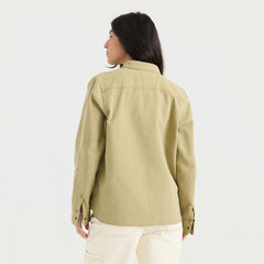 Roark Hebrides Unlined Jacket in Dusty Olive - Women