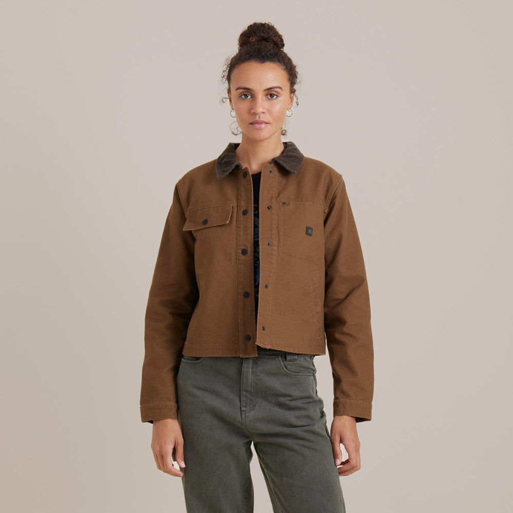 Roark Open Roads Canvas Jacket in Otter - Women