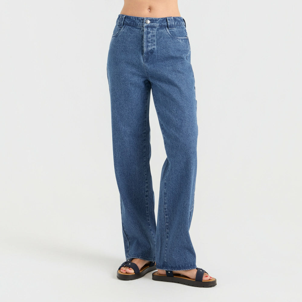 Roark HWY 1 Denim Pant in Vintage Blue - Women