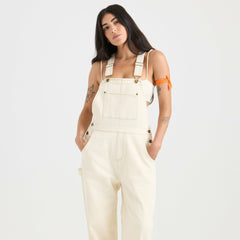 Roark HWY 1 Overall Jumpsuit in Bone - Women