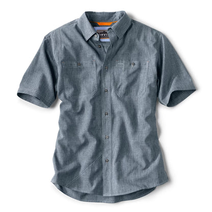 Orvis | Men's Tech Chambray Short-Sleeve Work Shirt