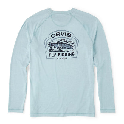 Orvis | Men's DriCast™ Long-Sleeve Graphic Crew